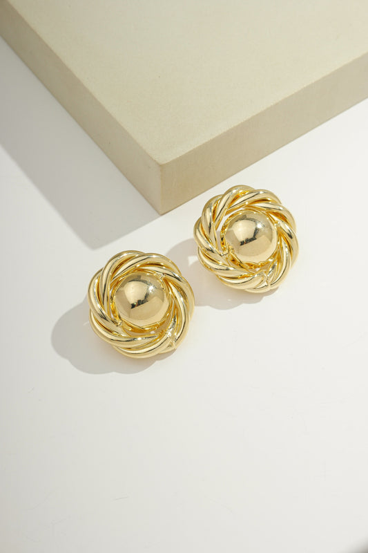 Twisted Petals Earring