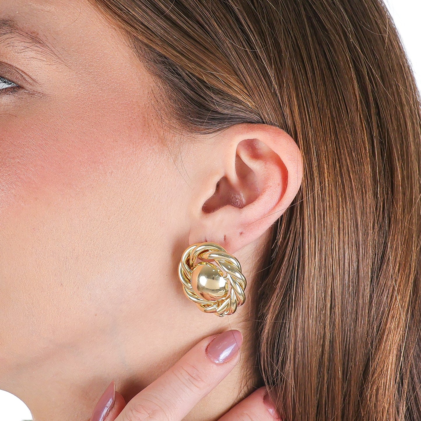 Twisted Petals Earring