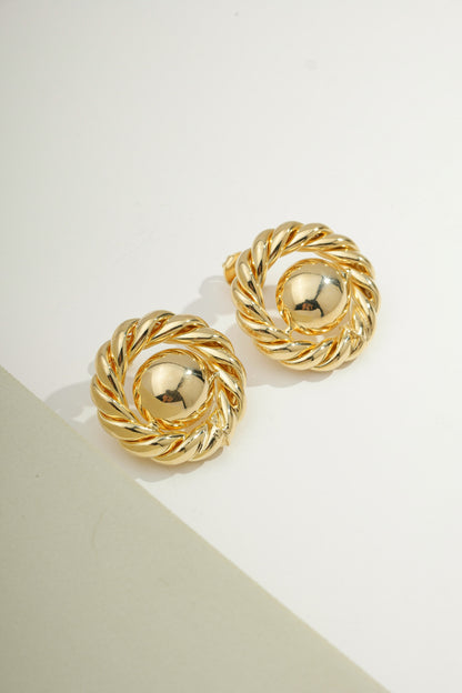 Twisted Petals Earring