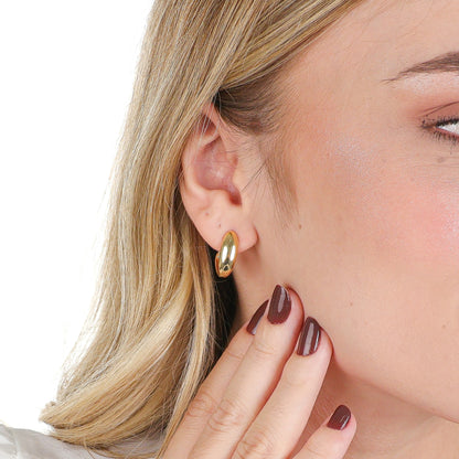 J Curve Hoops Gold