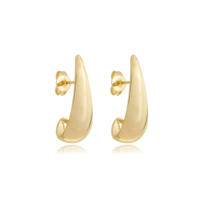Featherlight Teardrop Earring Gold
