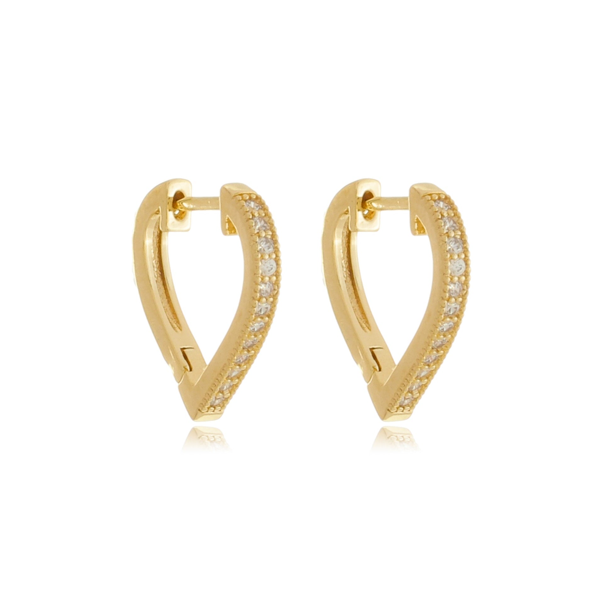 Heart Line Huggies Gold