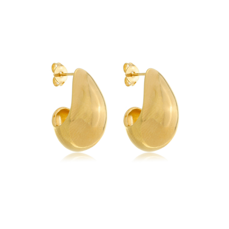 Classic Teardrop Earring Gold