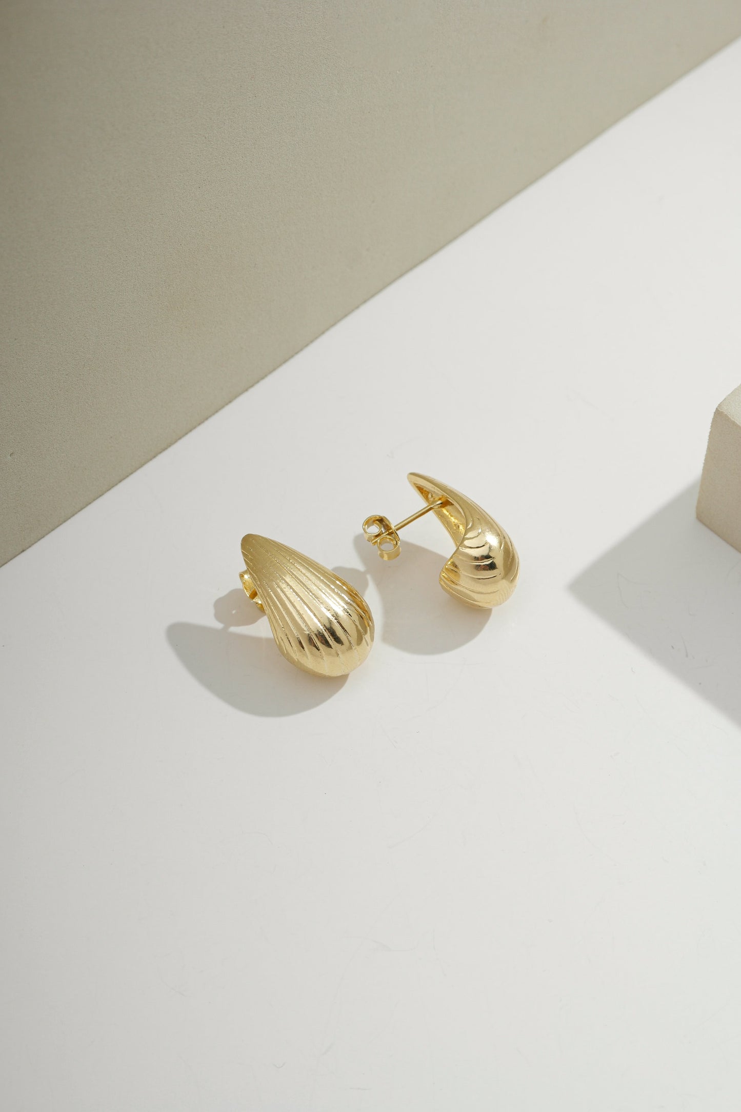 Seashell Teardrop Earring