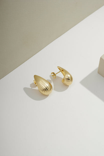 Seashell Teardrop Earring