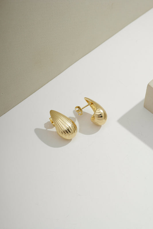 Seashell Teardrop Earring
