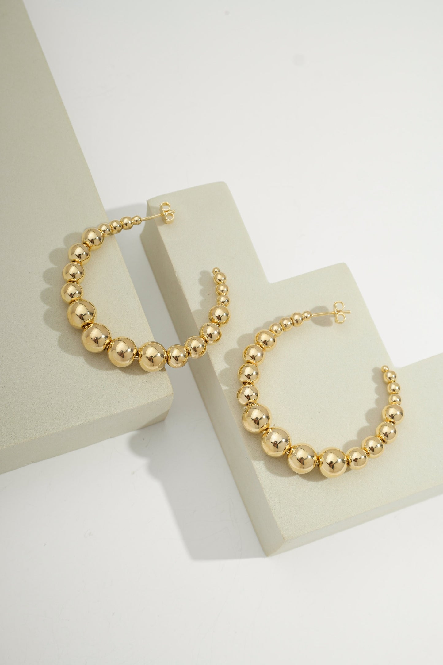 Graduated Beads Hoop