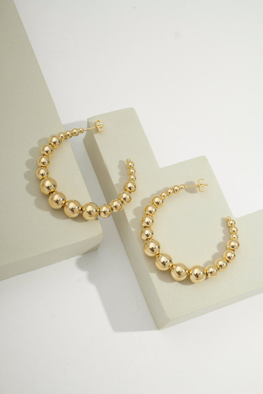 Graduated Beads Hoop