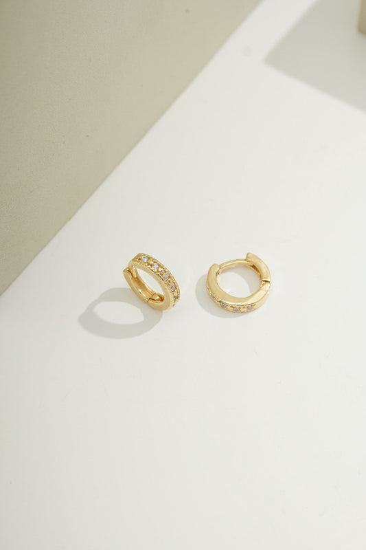 Rosy Crystal Huggies