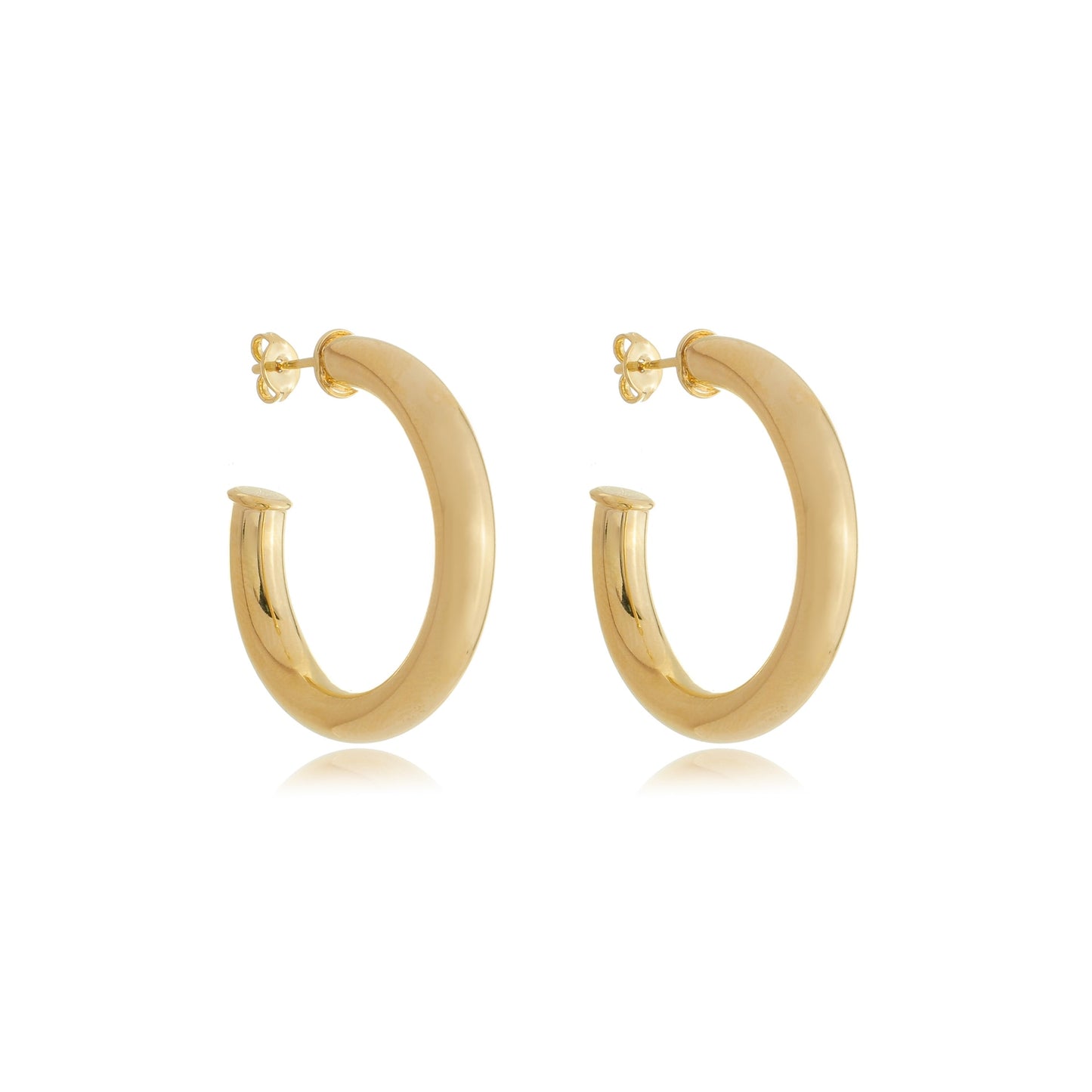 Classic Anna Hoops Gold