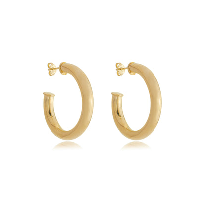 Classic Anna Hoops Gold