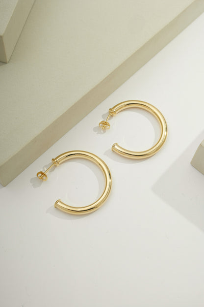 Daily Anna Hoops Gold