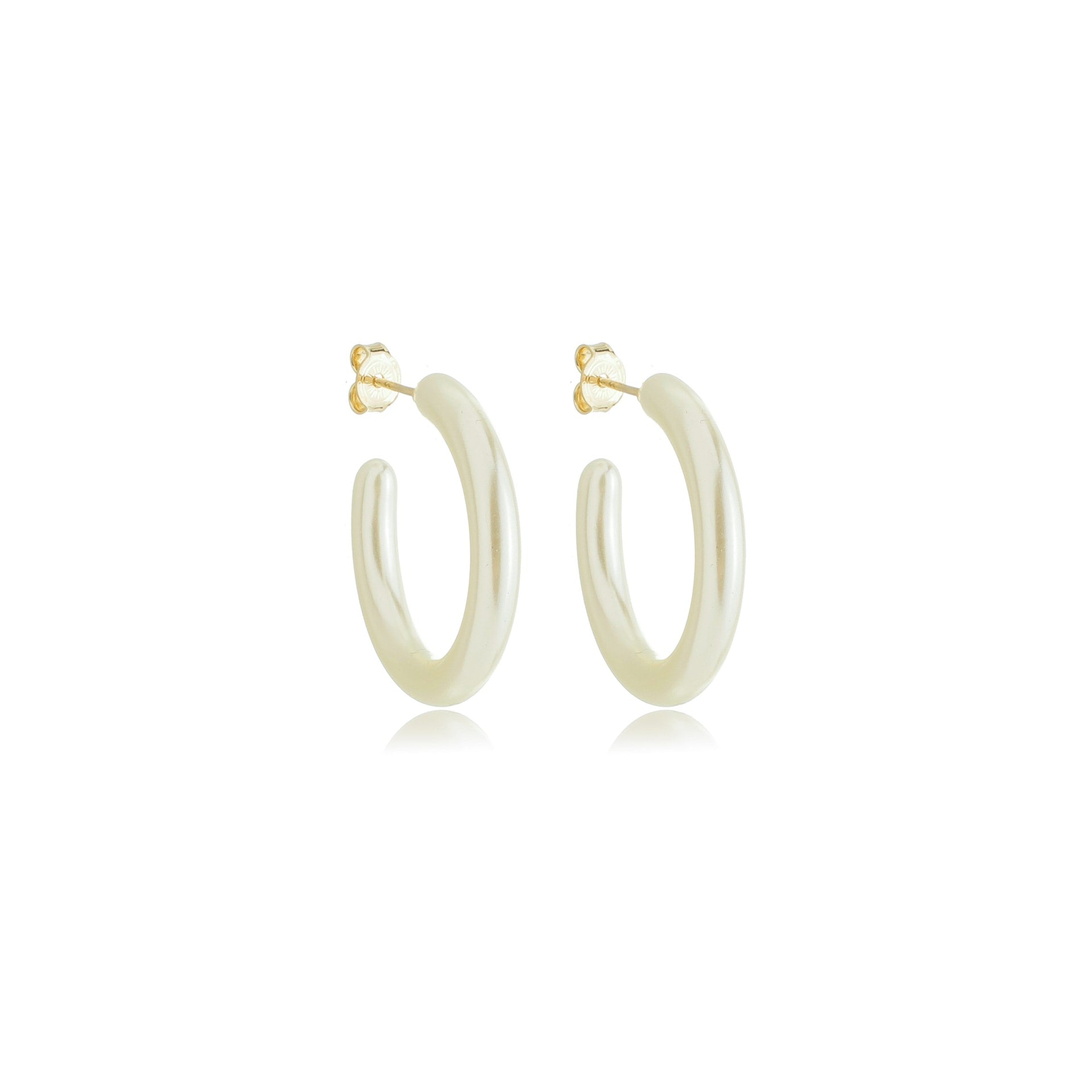 Daily Pearlized Hoops Gold