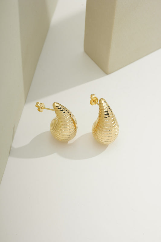 Raindrop Earrings Gold