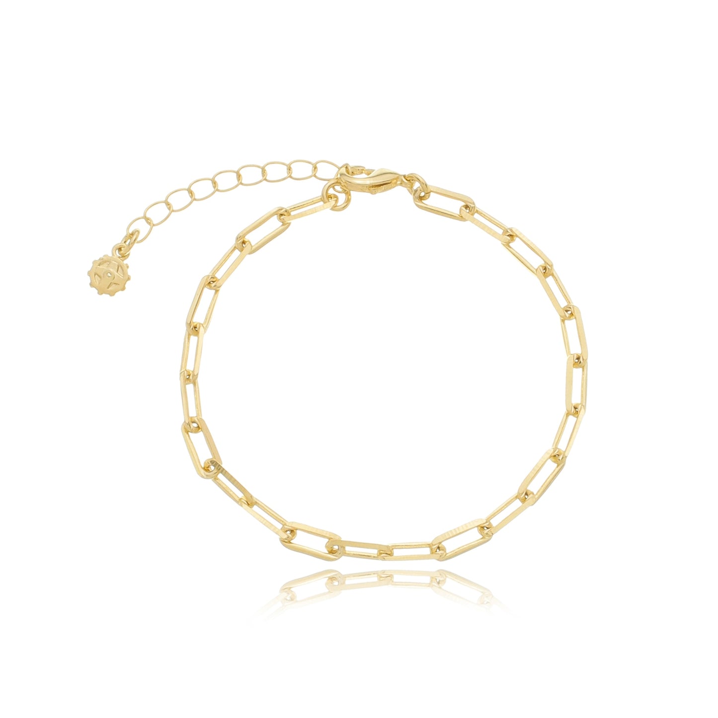 Long Paperclick Thick Chain Ouro / 16