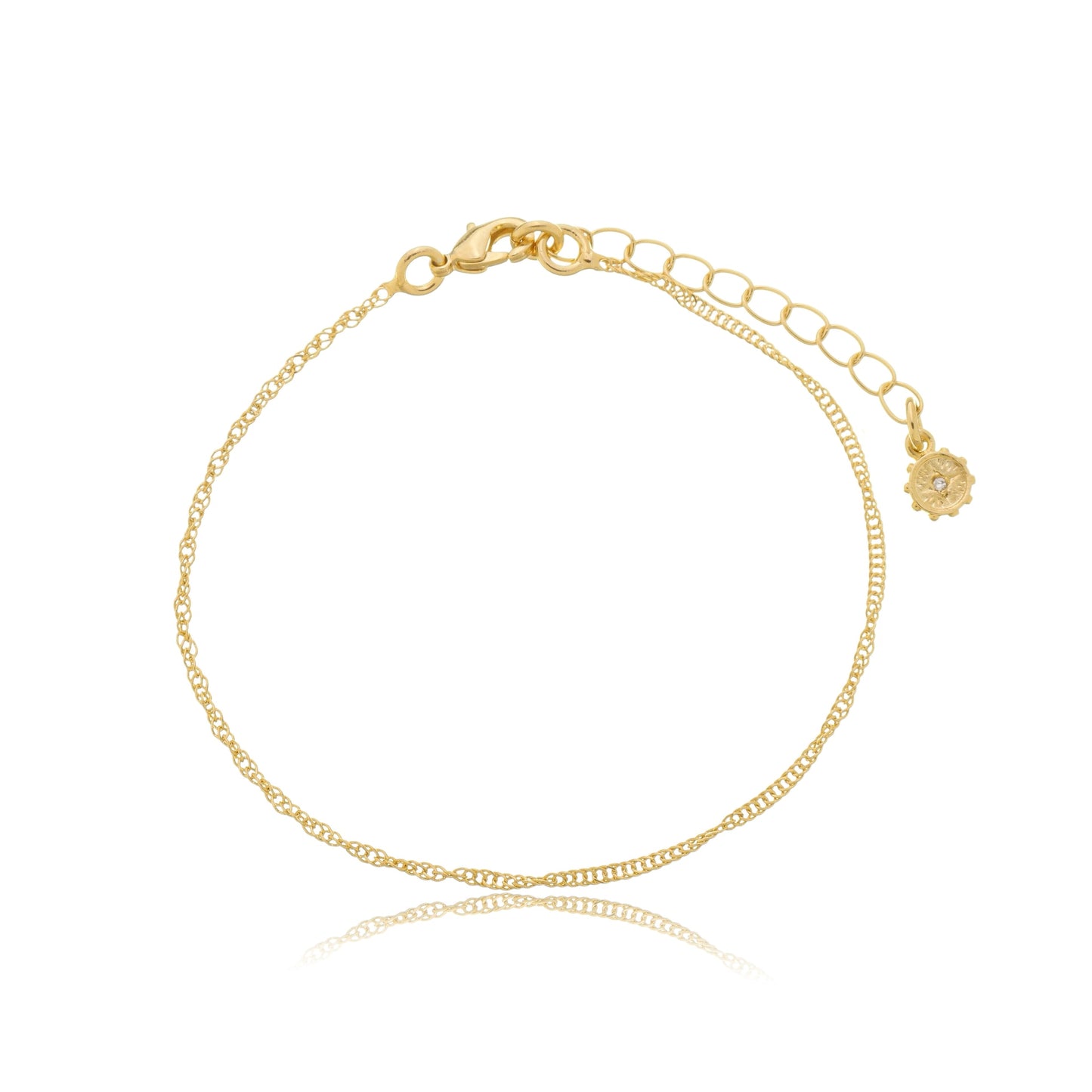 Slim Singapore Chain Gold / 6"