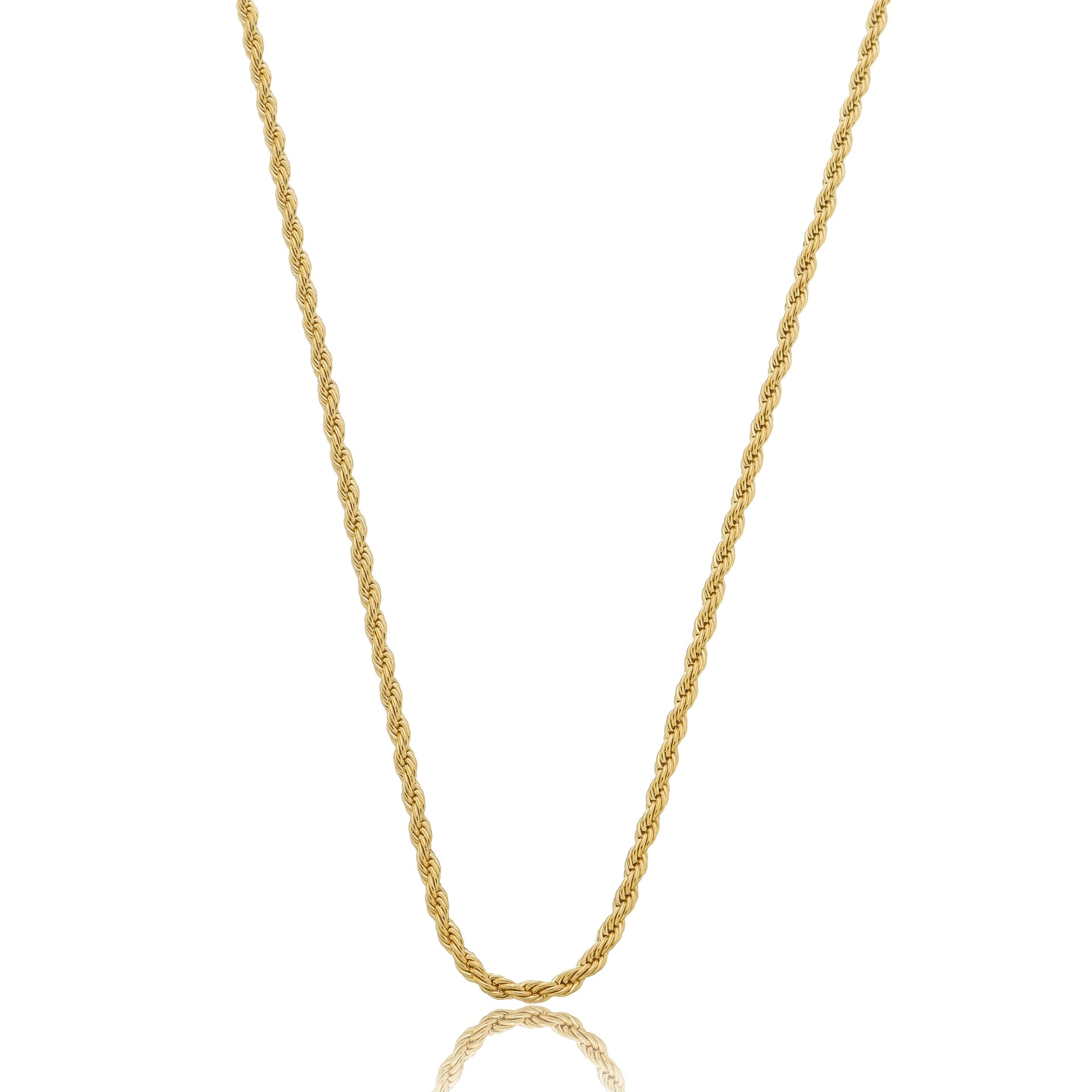 Delicate Rope Chain Gold / 16"