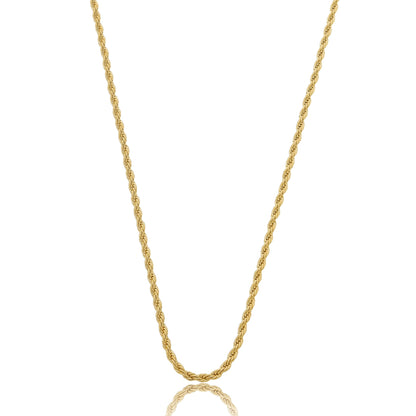 Delicate Rope Chain Gold / 16"