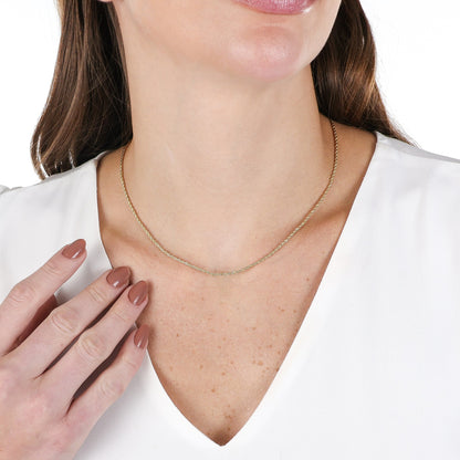 Delicate Rope Chain Gold / 16"