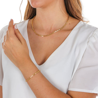 Bold Mariner Chain Gold / 6"