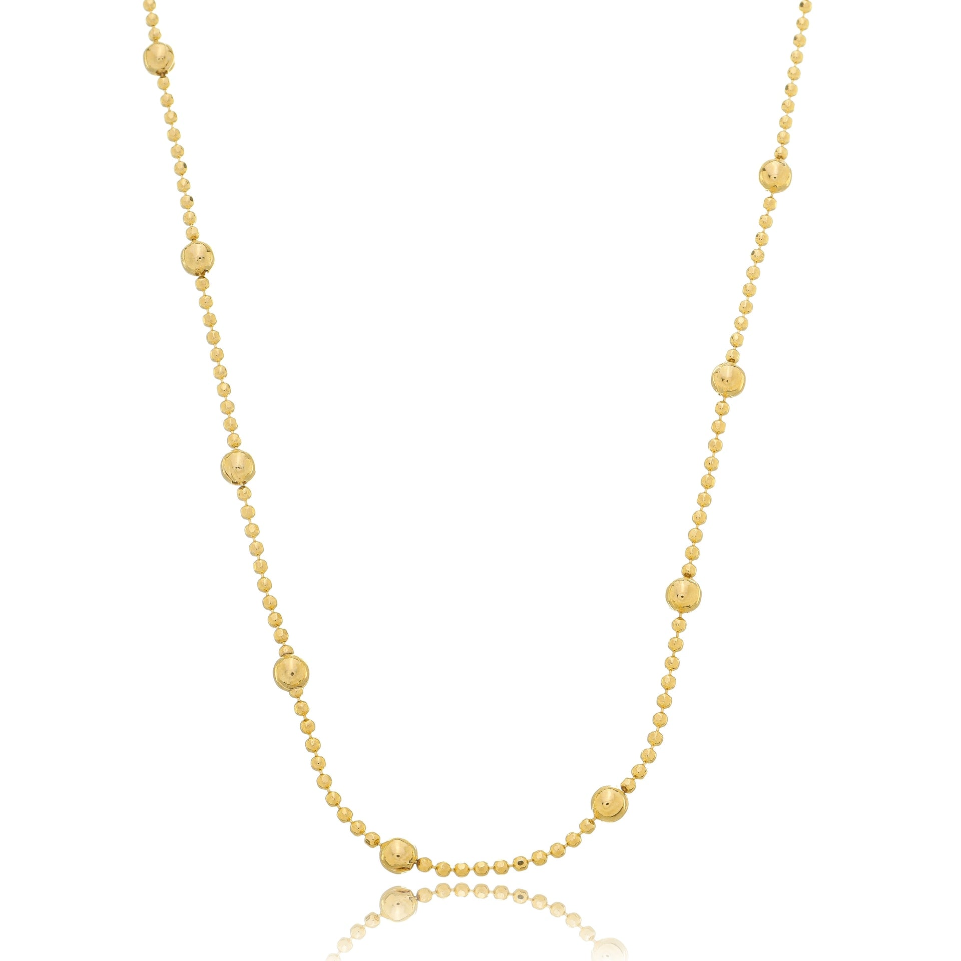 Satellite Bead Chain Gold