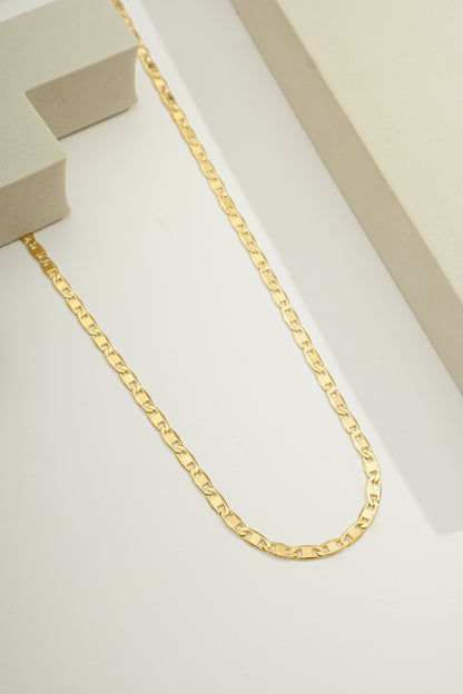 Classic Figaro Chain Gold / 16"