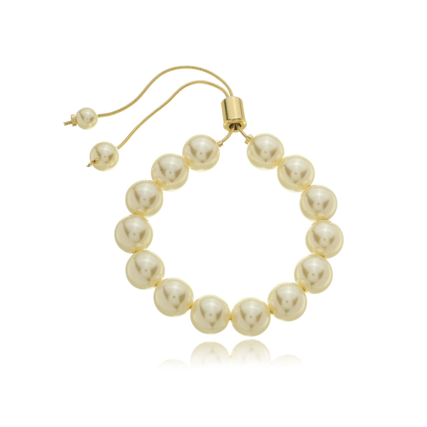 Perfect Fit Pearl Bracelet Gold