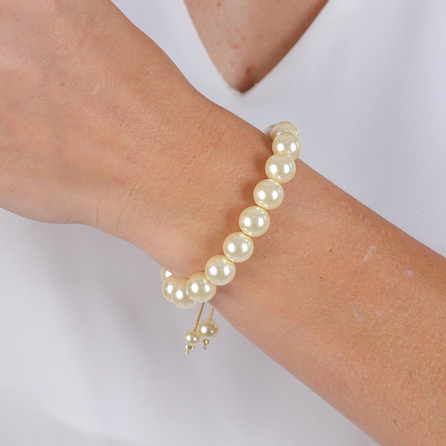 Perfect Fit Pearl Bracelet Gold