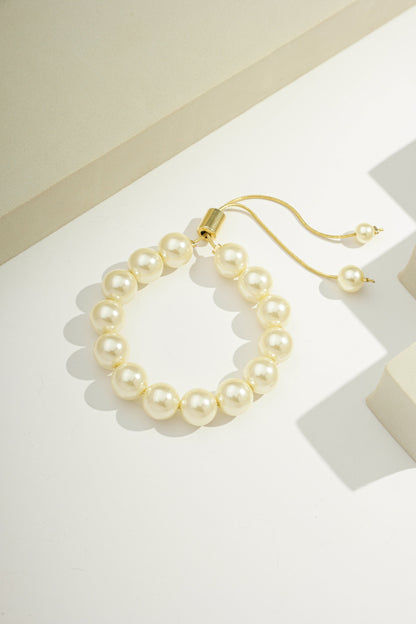 Perfect Fit Pearl Bracelet Gold