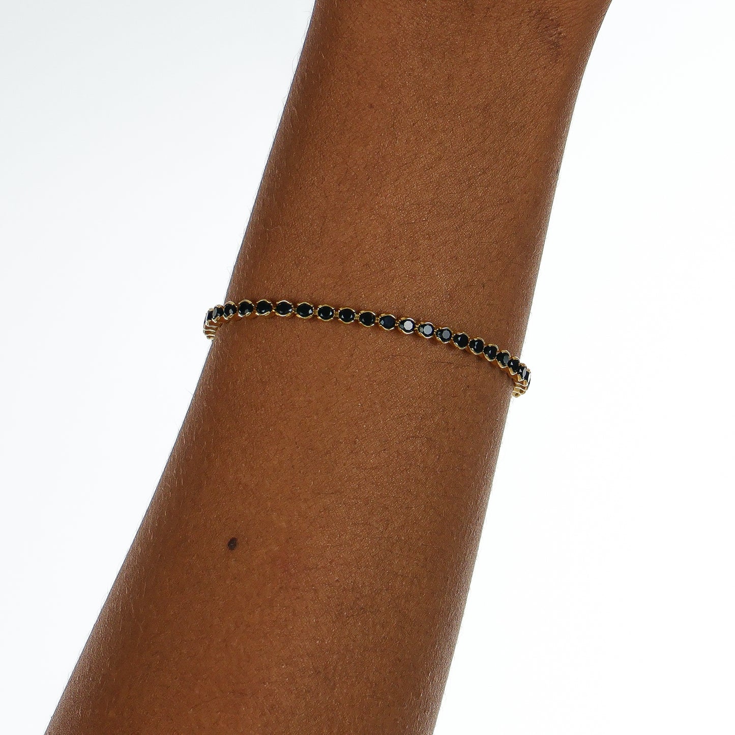 Eclipse Tennis Bracelet Gold