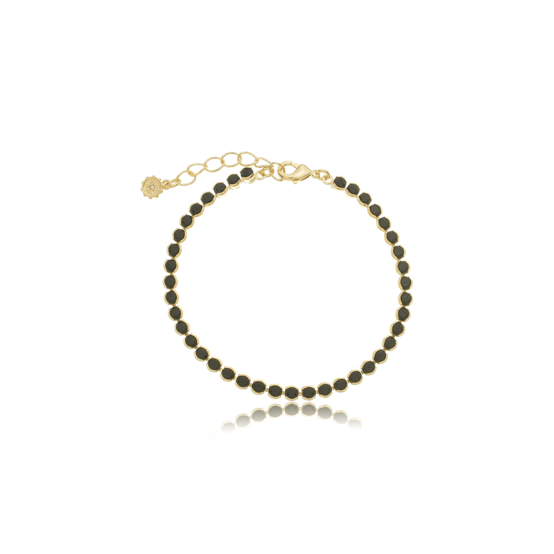 Eclipse Tennis Bracelet Gold