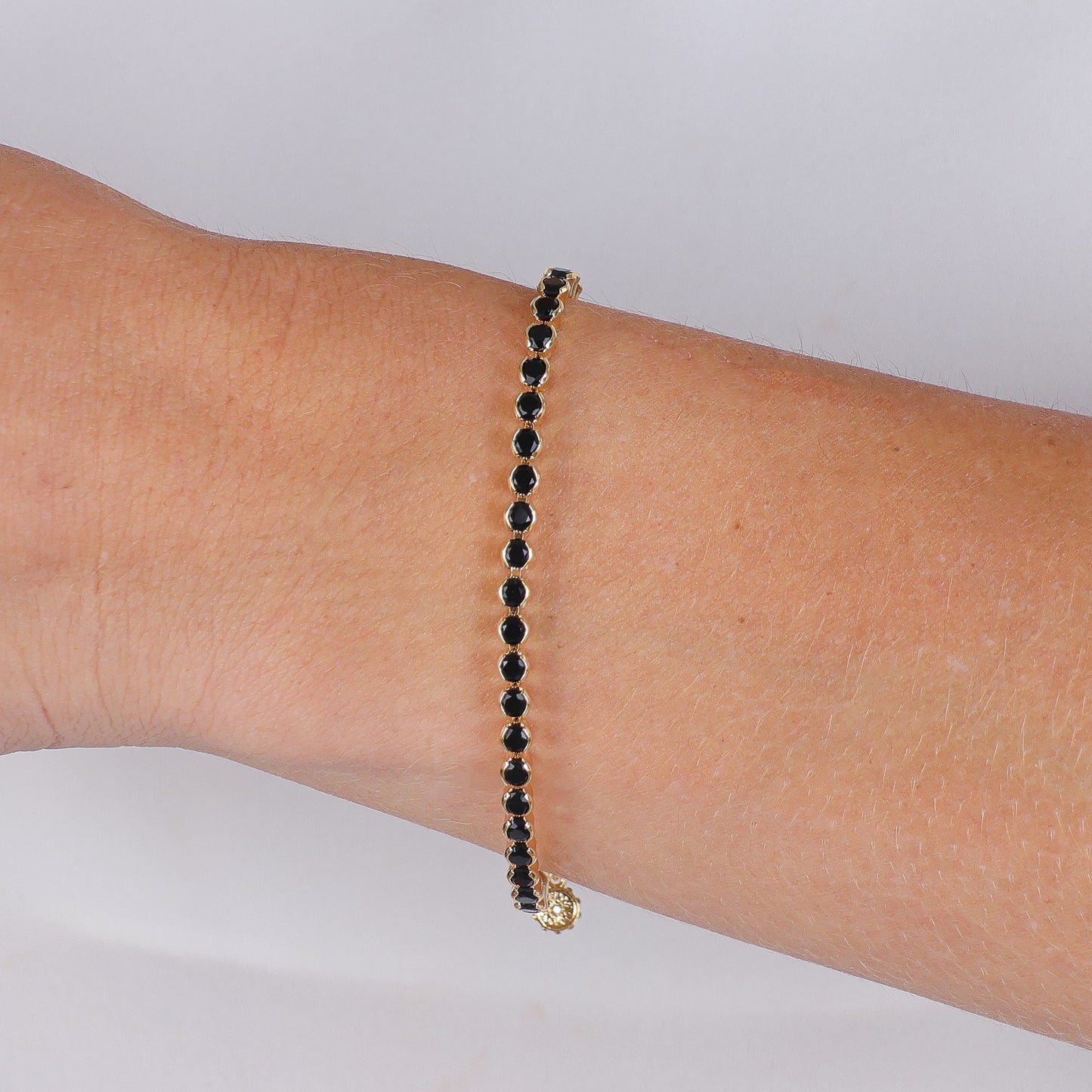 Eclipse Tennis Bracelet Gold
