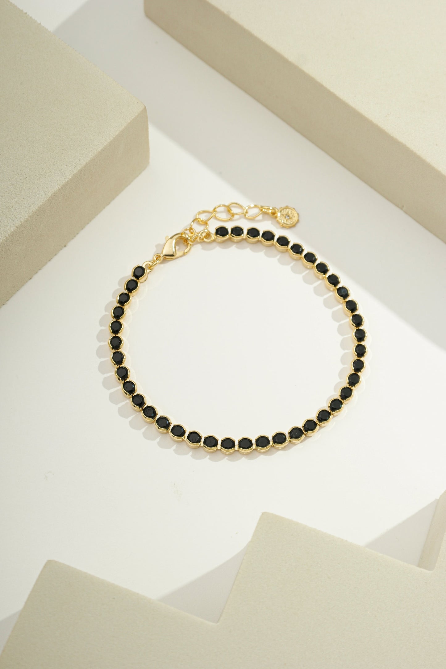 Eclipse Tennis Bracelet Gold