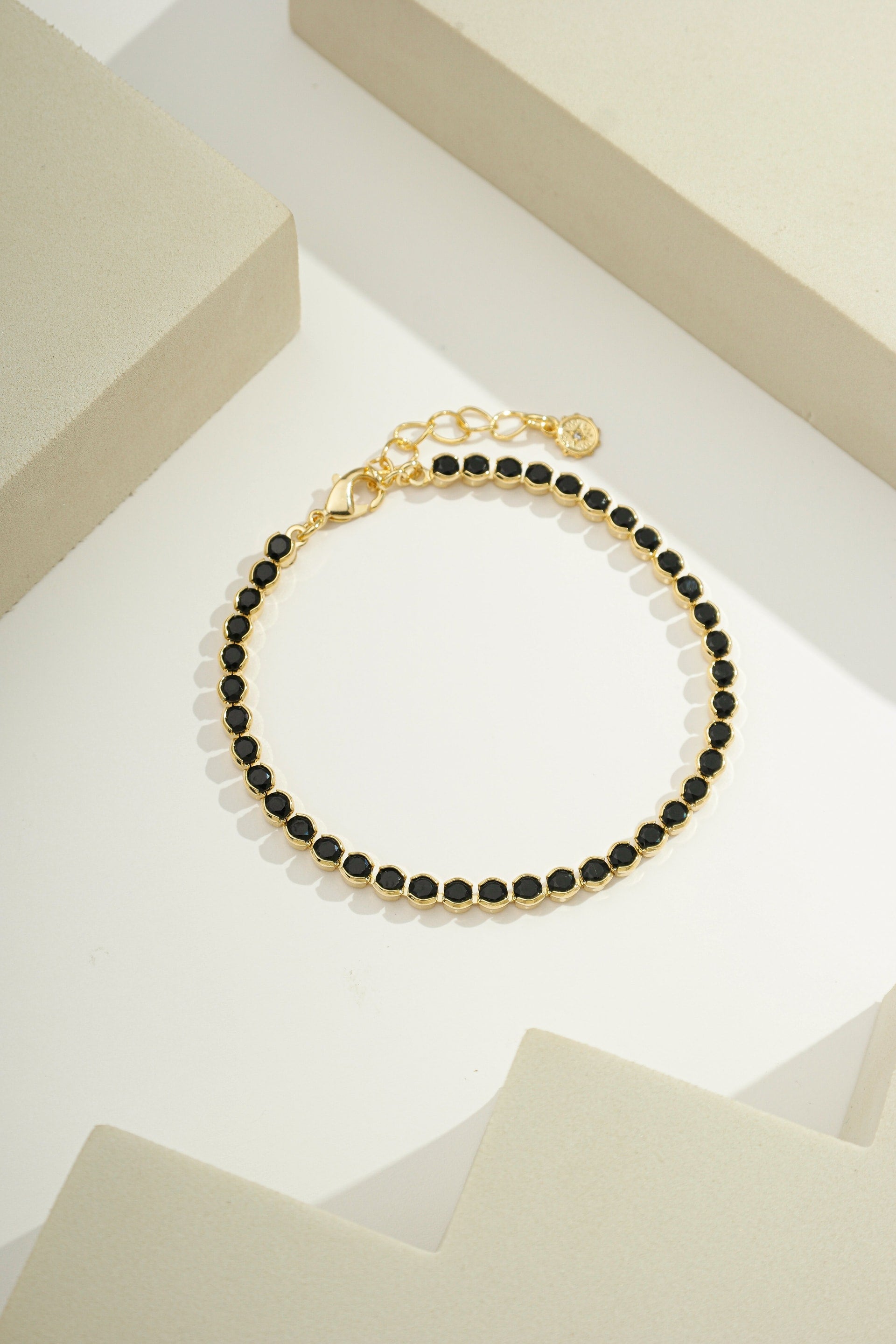 Eclipse Tennis Bracelet Gold