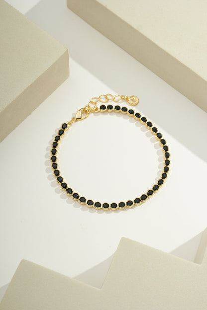Eclipse Tennis Bracelet Gold