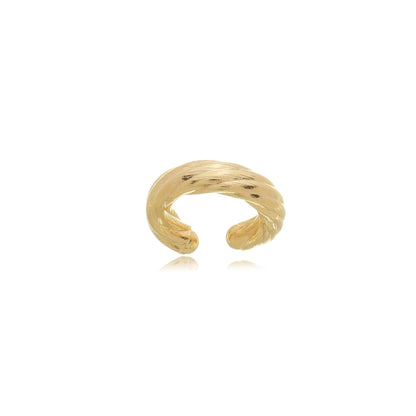 Dainty Twisted Fake Piercing Gold