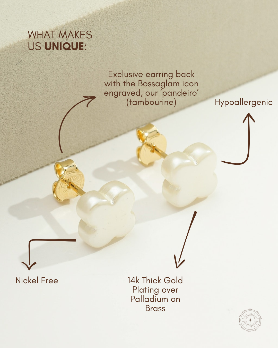 Twisted Fake Piercing Gold