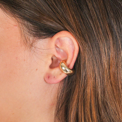 Bold Classic Fake Piercing Gold