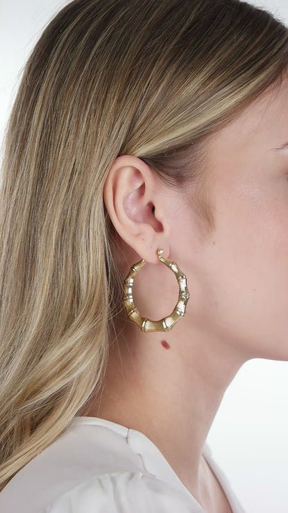 Bamboo Hoops