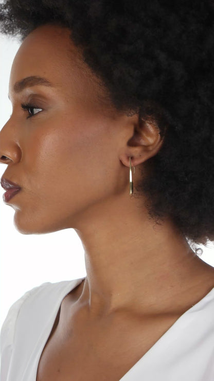 Teardrop Hoop