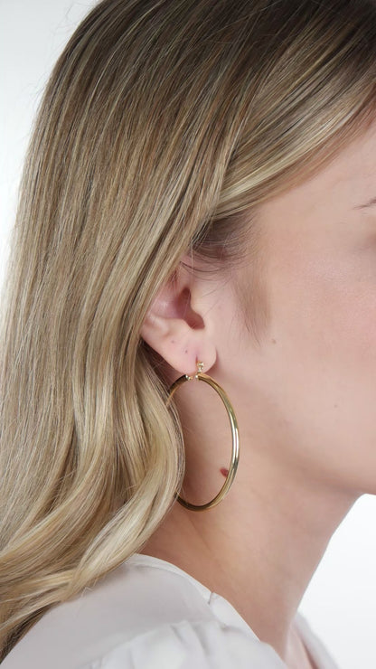 Slim Grandour Hoops