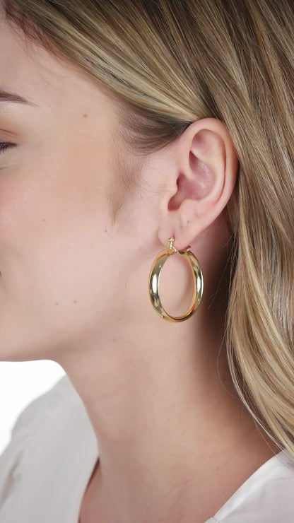 Flattened Tube Hoops