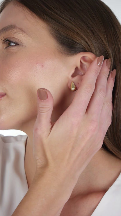 Mini Seashell Teardrop Earring