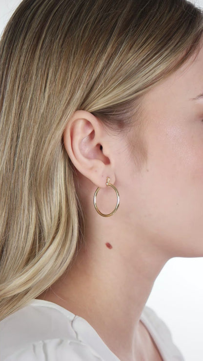 Delicate Hoops