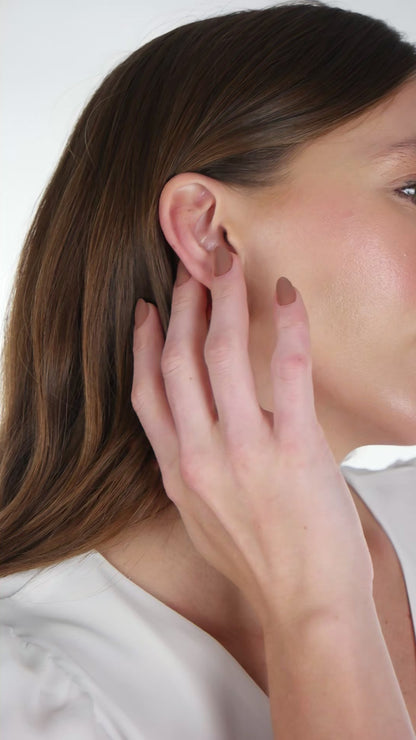 25mm Comtemporary Teardrop Earrings