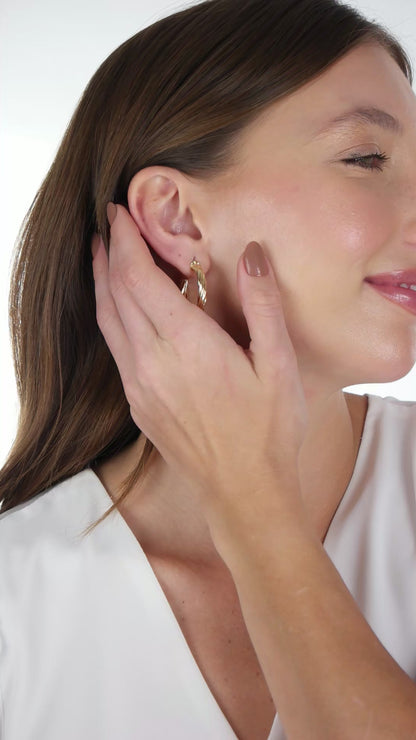 Sculptural Hoops