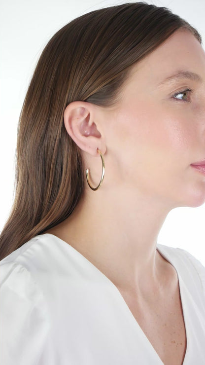 Fine Line 40mm Hoops