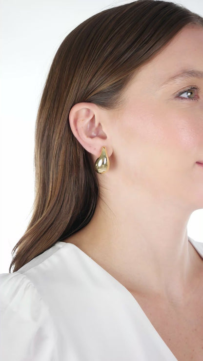 28mm Teardrop Earrings