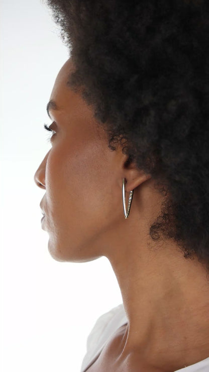 Elongated V Hoops