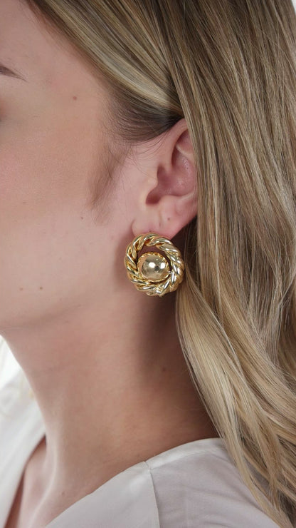 Twisted Petals Earring